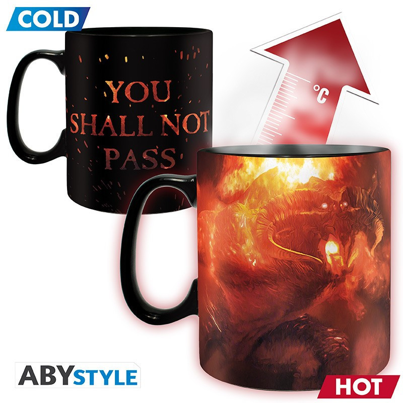 Lord of the Rings - Mug thermo-réactif Gandalf vs Balrog