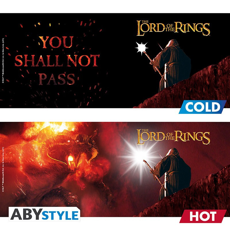 Lord of the Rings - Mug thermo-réactif Gandalf vs Balrog
