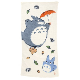 Mon voisin Totoro - Serviette Imabari Totoro Parapluie 60 x 120 cm
