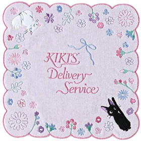 Kiki la petite Sorcière - Serviette Jiji & Lili 25 x 25 cm
