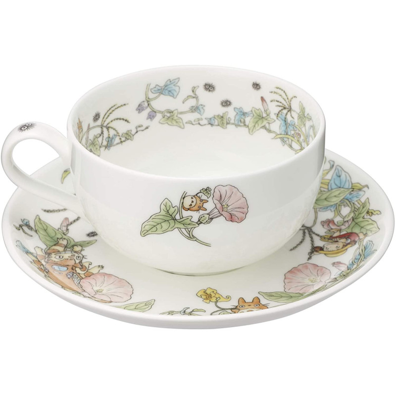 Mon voisin Totoro - Tasse porcelaine + sous-tasse Liseron