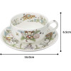 Mon voisin Totoro - Tasse porcelaine + sous-tasse Liseron