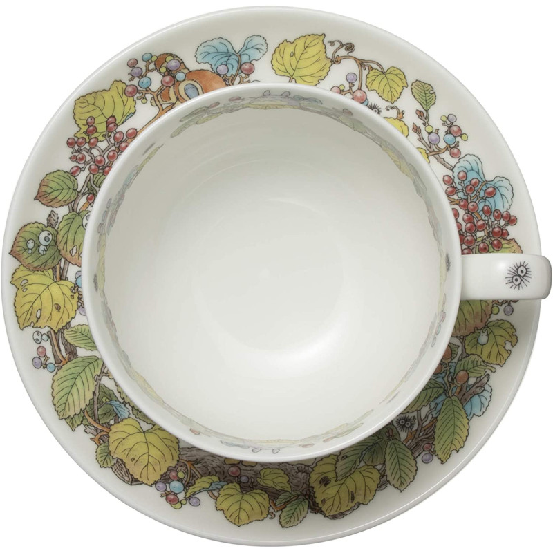 Mon voisin Totoro - Tasse porcelaine + sous-tasse Viorne