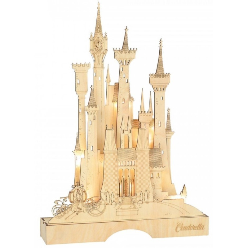 Disney - Château illuminé de Cendrillon 39 cm