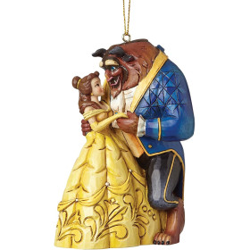 Disney - Traditions -  Ornement de sapin La Belle et la Bête (Beauty & the Beast)