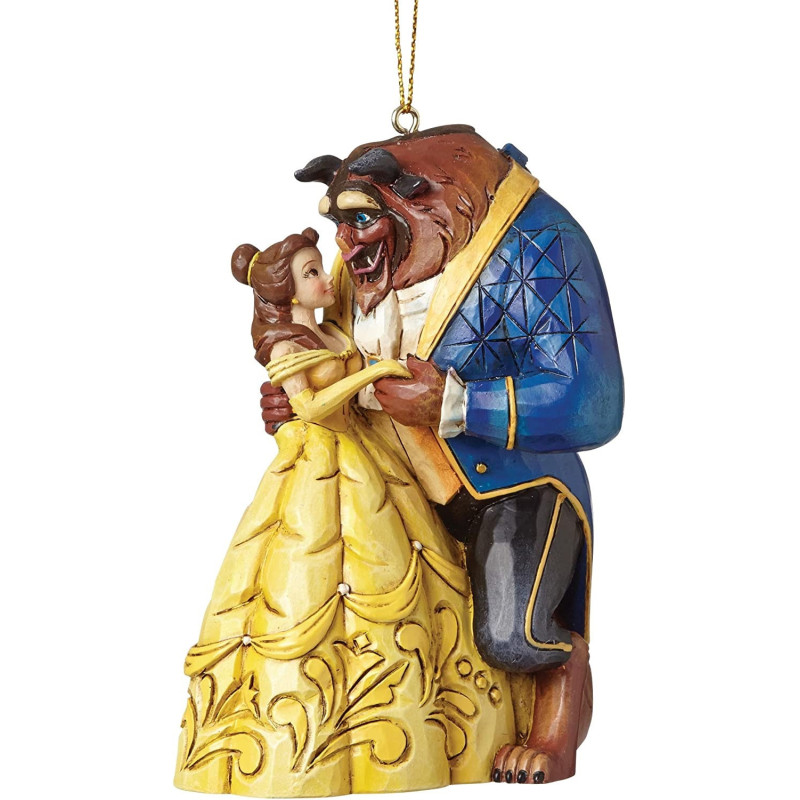 Disney - Traditions -  Ornement de sapin La Belle et la Bête (Beauty & the Beast)