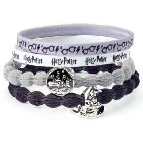 Harry Potter - Set d'élastiques Hogwarts & Sorting Hat