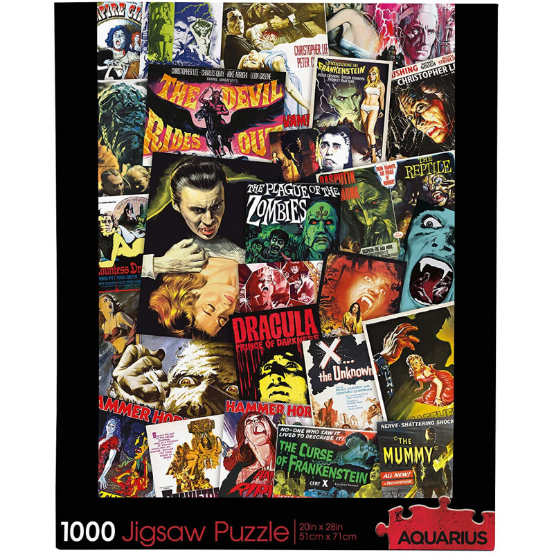 Hammer - Puzzle House of Horror 1000 pièces