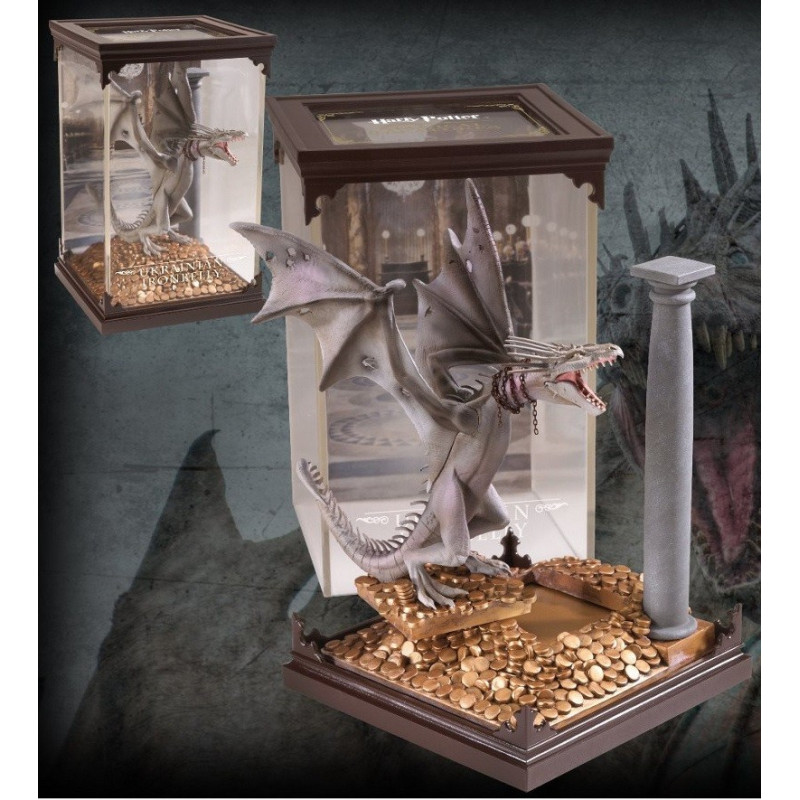 Harry Potter - Créatures magiques - Figurine Dragon de Gringotts -  Imagin'ères