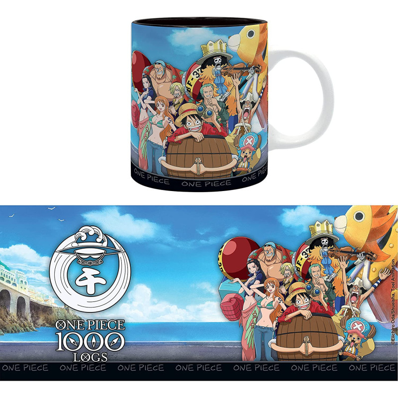 One Piece - Mug 320 ml 1000 Logs Groupe