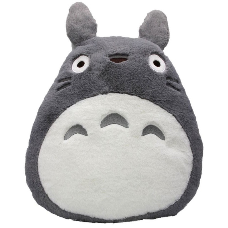 Mon voisin Totoro - Coussin peluche Nakayoshi Totoro Gris 45 cm -  Imagin'ères