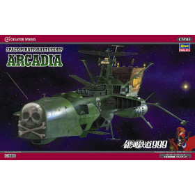 Captain Harlock : Albator - Maquette Arcadia Space Pirate Battleship Maquette 1/1500
