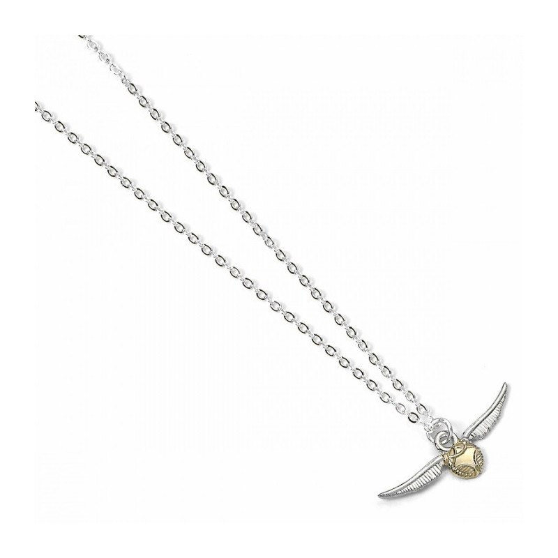 Harry Potter - Collier plaqué argent Vif d'Or