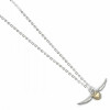 Harry Potter - Collier plaqué argent Vif d'Or