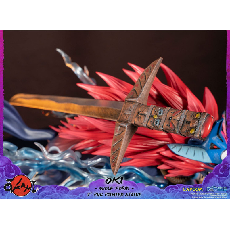 Okami-Den - Figurine Oki Wolf Form