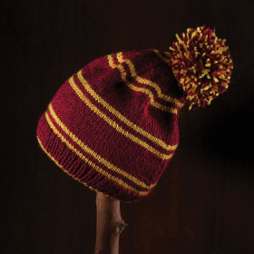Harry Potter - Kit tricot bonnet Gryffindor (instructions en anglais)