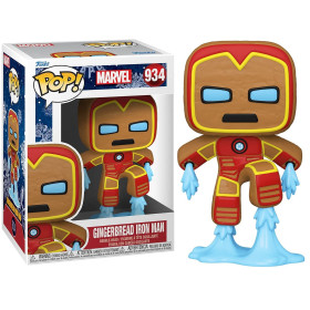 Marvel - Pop! - Holiday Gingerbread Iron Man n°934