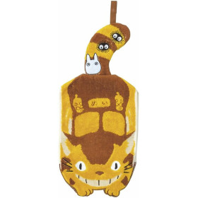 Mon voisin Totoro - Serviette mascotte Chatbus 20 x 45 cm