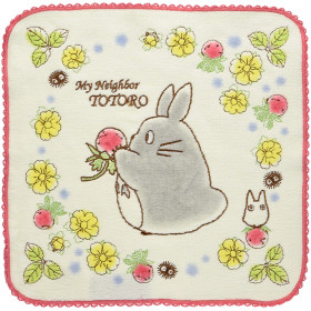 Mon voisin Totoro - Serviette Fraises 25 x 25 cm