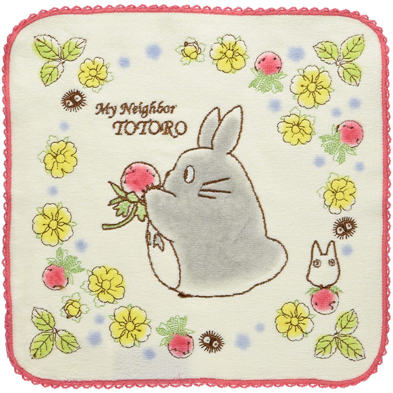 Mon voisin Totoro - Serviette Fraises 25 x 25 cm