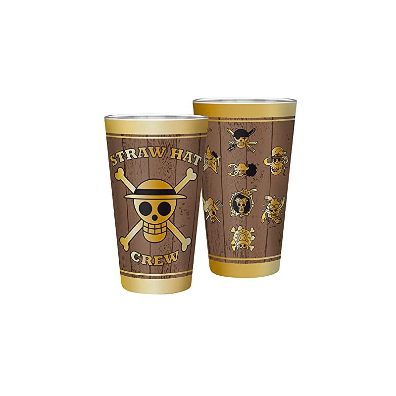 One Piece - Verre 400 ml Skulls