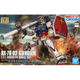 Gundam - HG 1/144 RX-78-02 Gundam (Gundam The Origin Ver.)