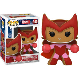 Marvel - Pop! - Holiday Gingerbread Scarlet Witch n°940