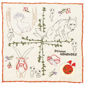 Mononoke Hime - Serviette Arbre des Esprits 25 x 25 cm