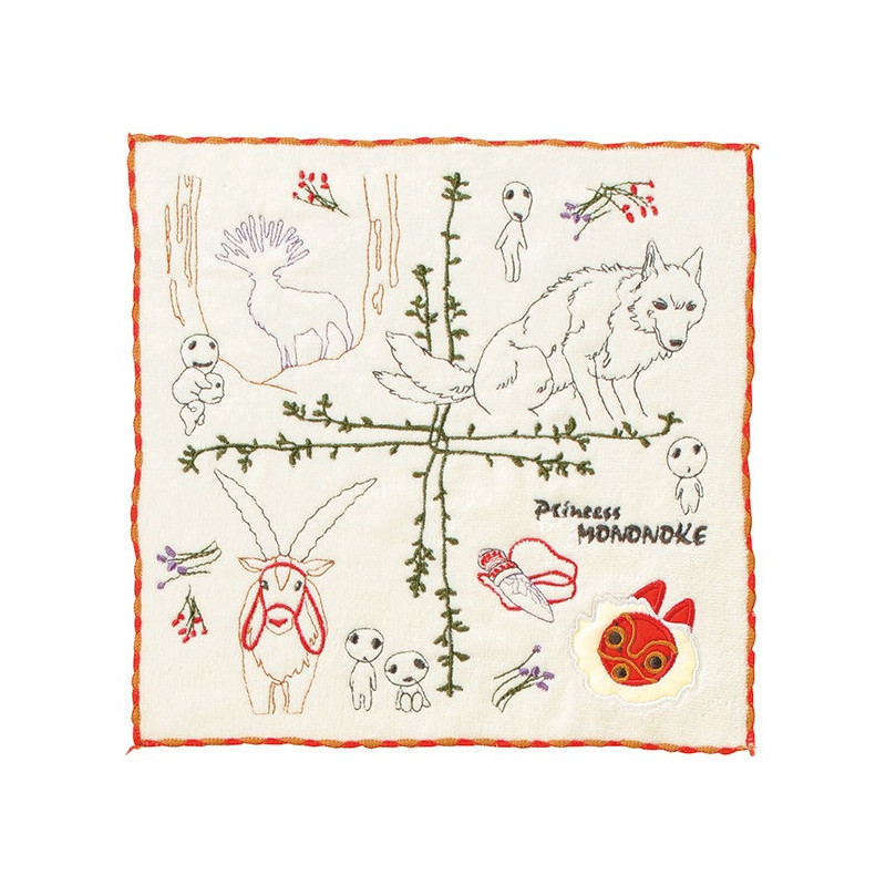 Mononoke Hime - Serviette Arbre des Esprits 25 x 25 cm