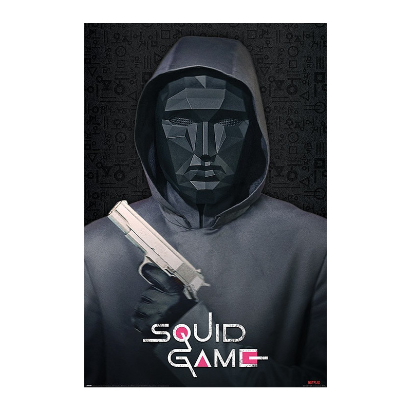 Squid Game - grand poster Front Man (61 x 91,5 cm)