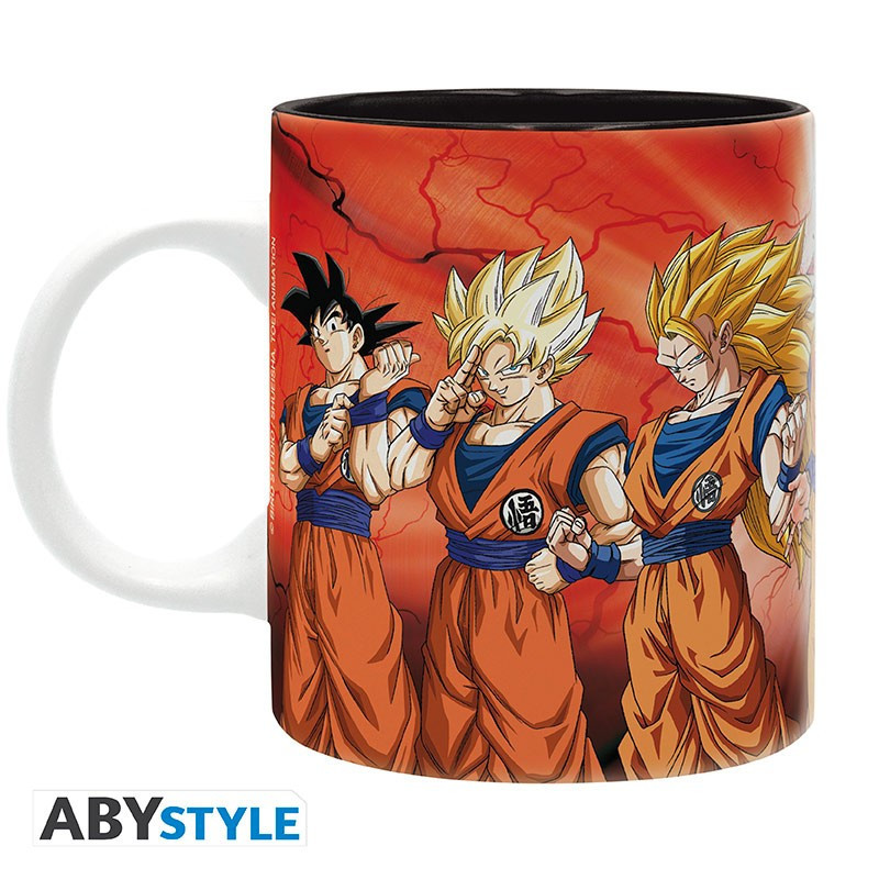 Dragon Ball Z - Mug 320 ml Transformations Goku