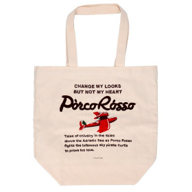 Porco Rosso - Sac shopping brodé