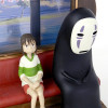 Spirited Away (Chihiro) - Cadre photo dans le train