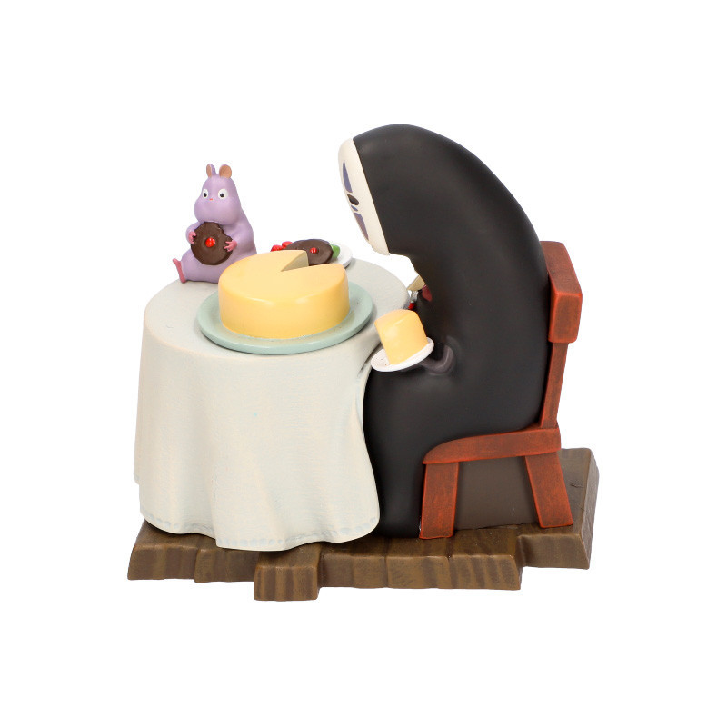 Spirited Away (Chihiro) - Petite statue boîte à bijoux Kaonashi gâteau