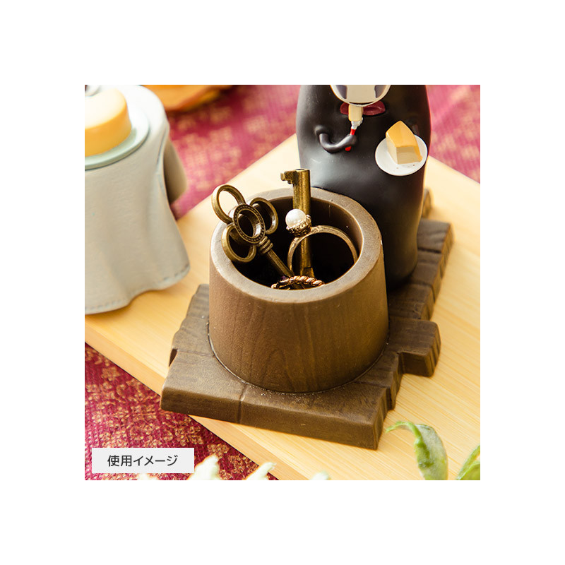 Spirited Away (Chihiro) - Petite statue boîte à bijoux Kaonashi gâteau