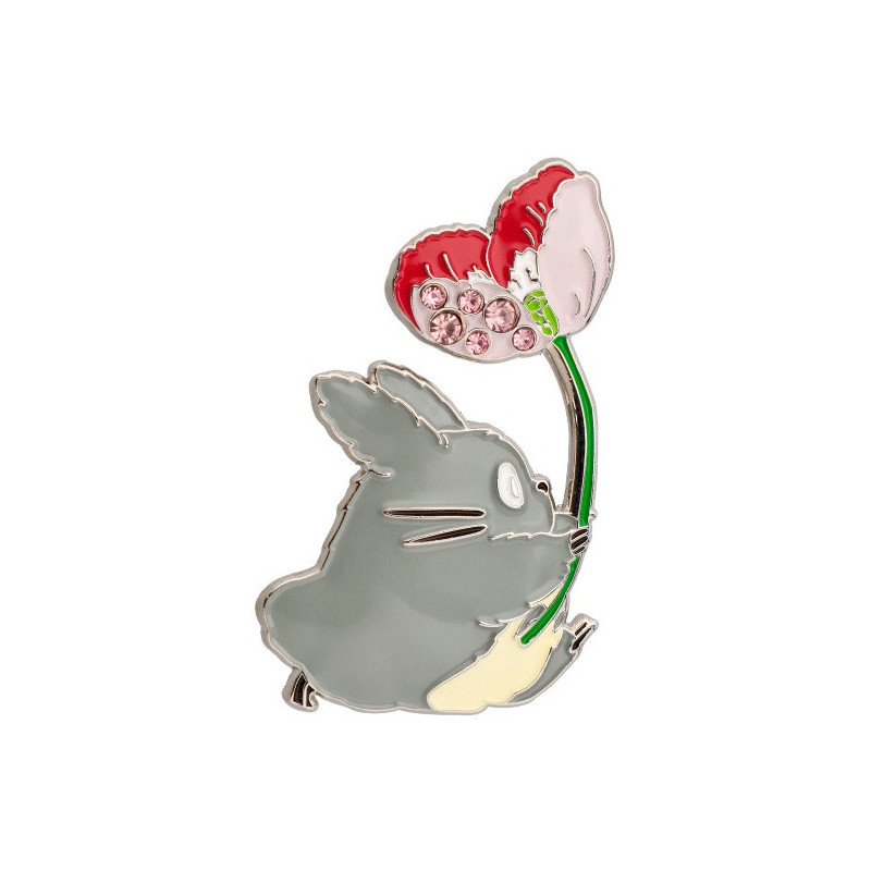 Mon voisin Totoro - Broche Totoro fleur