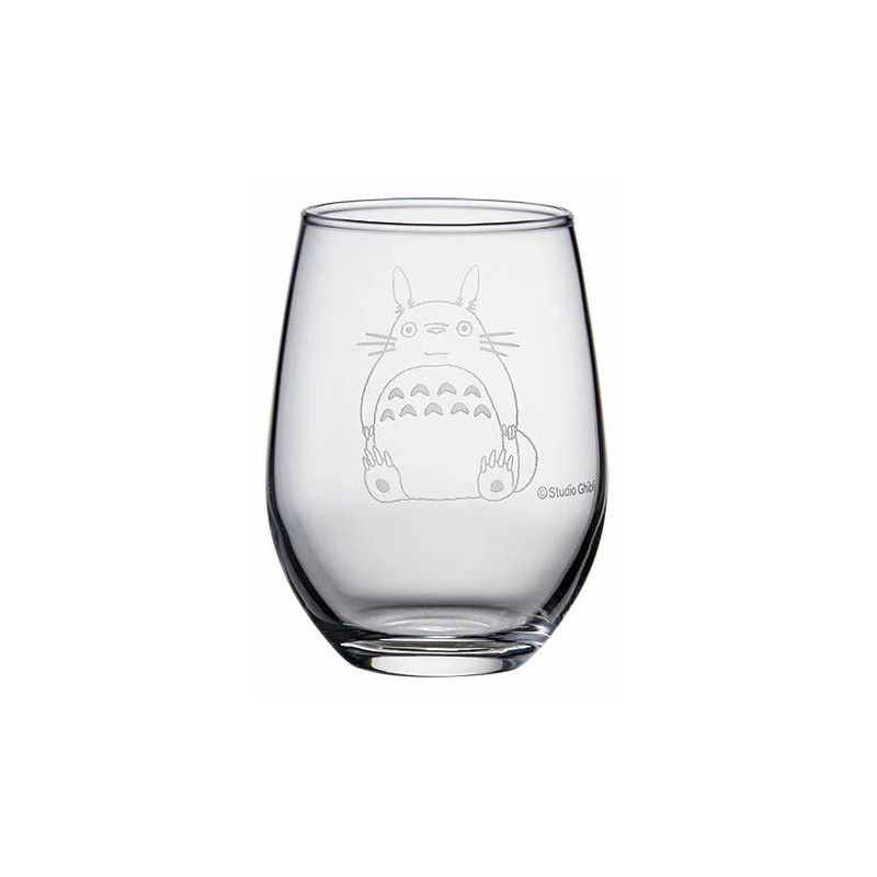 Mon voisin Totoro - Verre gravé Totoro & petit Totoro baluchon