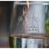 Mon voisin Totoro - Verre gravé Totoro & Trèfle