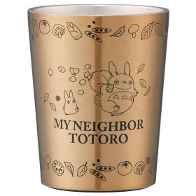 Mon voisin Totoro - Verre gobelet métal orange 240 ml