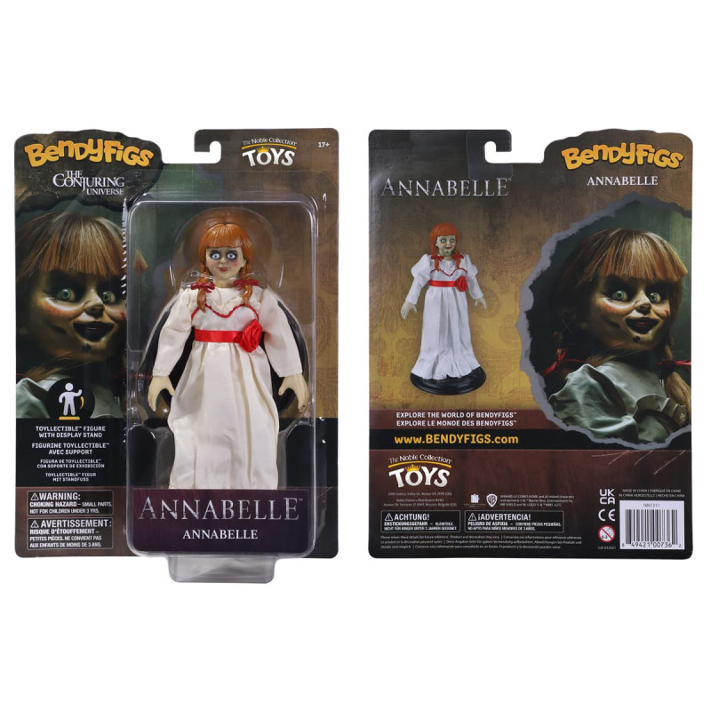 The Conjuring Universe - Bendyfigs - Figurine Annabelle 19 cm