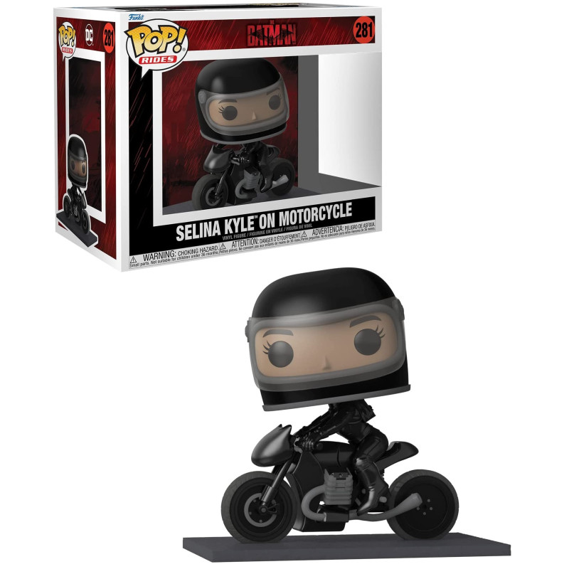 The Batman - Pop! deluxe - Selina on Motorcycle n°281