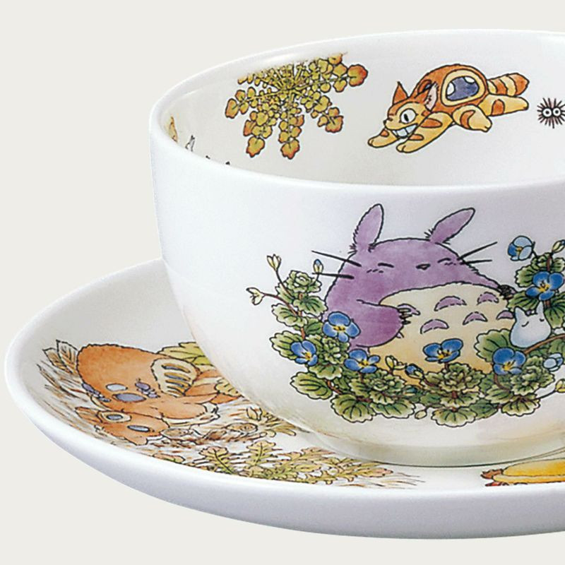 Mon voisin Totoro - Tasse porcelaine + sous-tasse