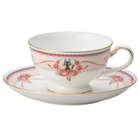 Kiki la Petite Sorcière - Tasse porcelaine + sous-tasse Jiji