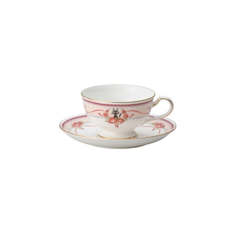 Kiki la Petite Sorcière - Tasse porcelaine + sous-tasse Jiji