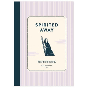 Spirited Away (Chihiro) - Carnet B6 Rayures