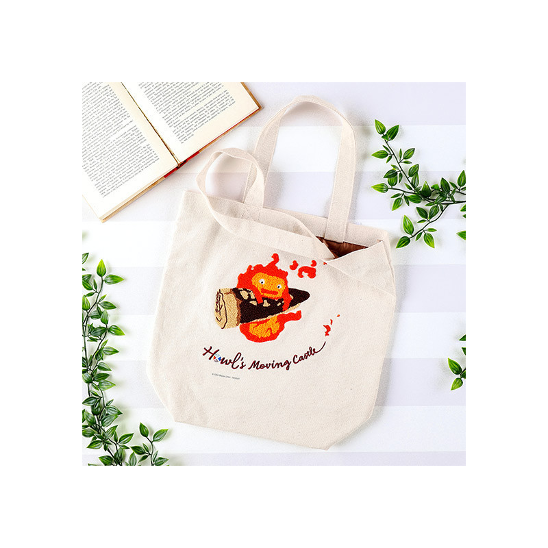 Le Château Ambulant (Howl's Moving Castle) - Sac shopping Calcifer