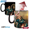 World of Warcraft - Mug 460 ml thermo-réactif Azeroth