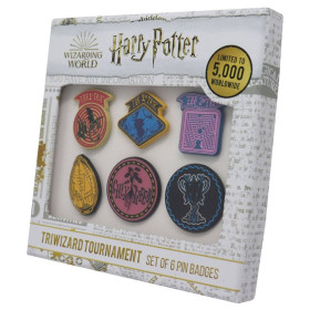 Harry Potter - Pack 6 pins Triwizard Tournament 5000 exemplaires