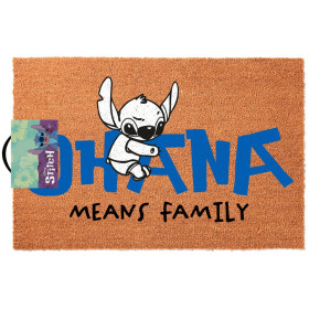 Disney : Lilo & Stitch - Paillasson tapis Ohana Means Family