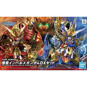 Gundam - SD SDW Heroes Wukong Impulse Gundam DX Set